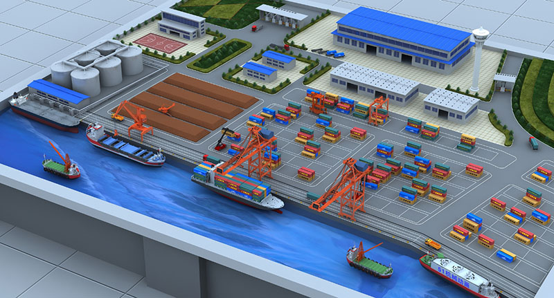 虞城县工业沙盘3