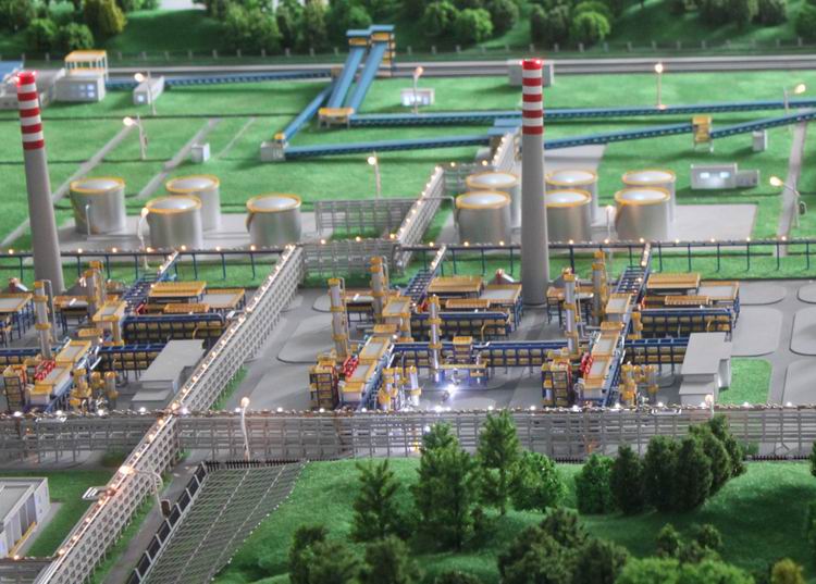 虞城县石化区模型