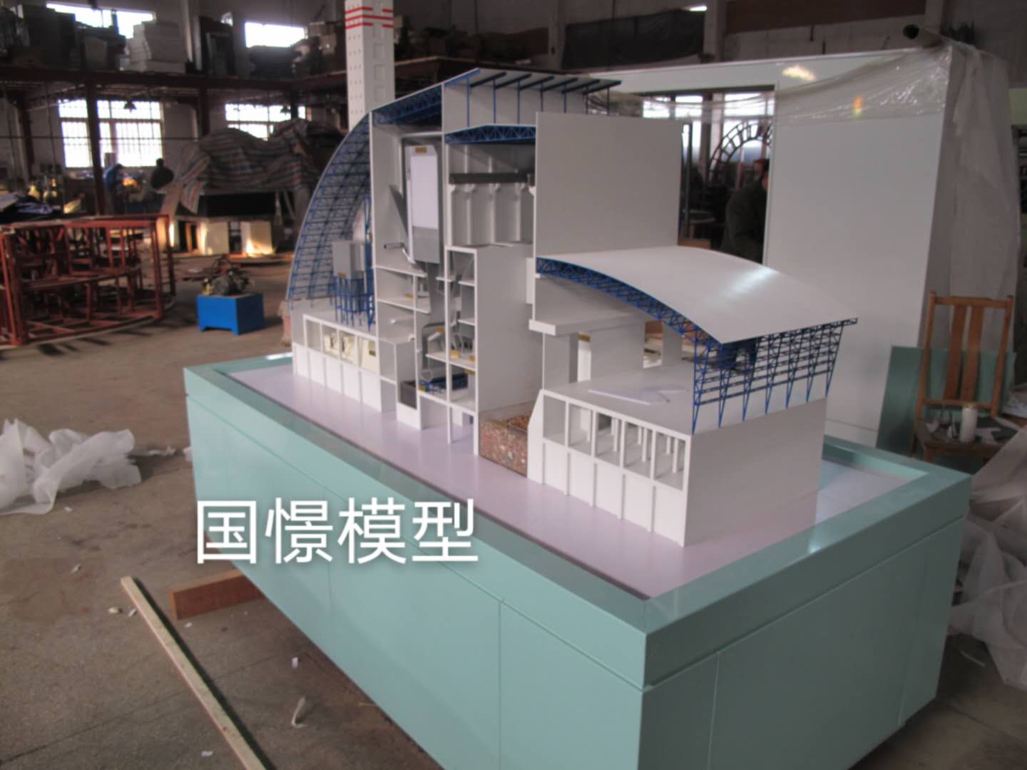 虞城县工业模型